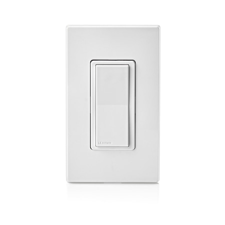 Leviton Leviton Decora 15 amps WiFi Smart Smart-Enabled Switch White 1 pk D215S-1RW